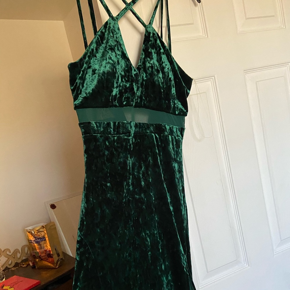 Velvet Prom Dress